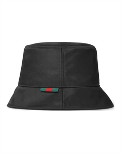 Нейлоновая панама унисекс черная Gucci