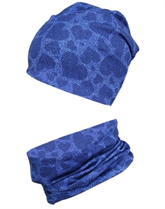 Шапка, темно-синий деним Tuptam