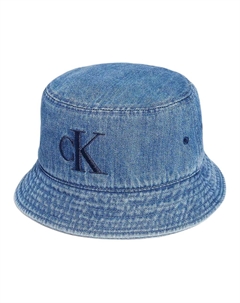 Хлопковая панама Unisex темно-синяя Calvin klein
