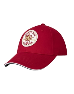 Хлопковая бейсболка детская красная Converse