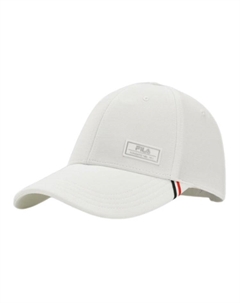 Бейсболка из эластана мужская белая, White Fila