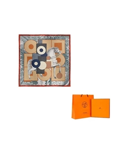 HERMES Шёлковый платок женский разноцветный, Multicolor Hermès