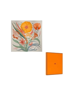 HERMES Шёлковый платок женский разноцветный, Multicolor Hermès