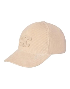 Триумф бейсболка из вельвета, Beige Celine