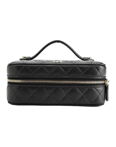 Женская косметичка из коровьей кожи с личи Chanel