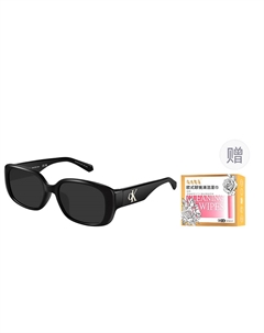 Кальвин Кляйн солнцезащитные очки асимметричной формы унисекс черные Calvin klein