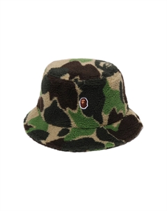 Бейсболка Bape Abc Camo Boa Fleece, Green GRX A bathing ape®