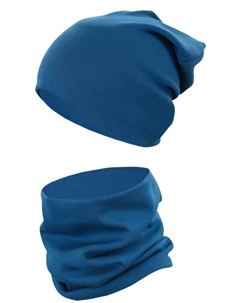 Шапка, синий деним Tuptam