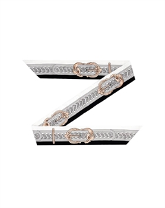 Шёлковый платок женский серый HERMES Hermès