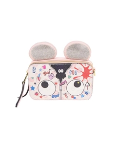 Сумка через плечо, розовый Mymo