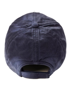 Бейсболка из ткани женская синяя Miu miu