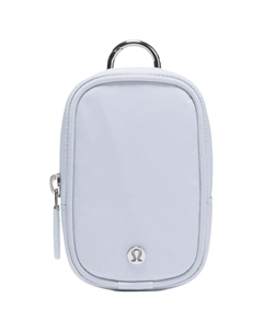 Переработанный нейлоновый ключница унисекс крахмальный синий, Starch Blue Lululemon