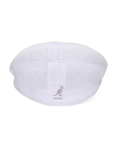 Полиэстеровый берет унисекс разноцветный, White Kangol