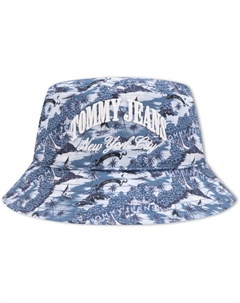 Хлопковая панама женская разноцветная, Multicolor 0GY Tommy hilfiger