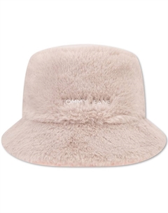 Панама из полиэстера для женщин, Gray Pink 0IM Tommy hilfiger