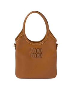 Кожаная сумка через плечо Miu miu