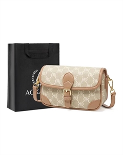 ПВХ сумка через плечо, Cream Apricot Aokang