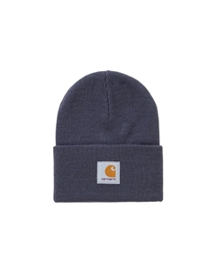 Акриловая шапка с часами, Navy Blue Carhartt wip