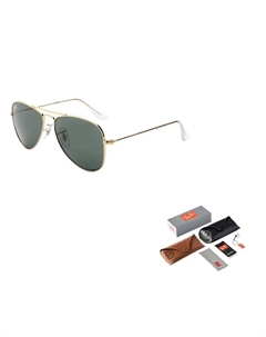 Авиаторские солнцезащитные очки из сплава для детей, Green Ray-ban®