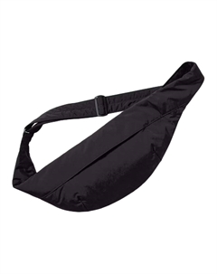 Нейлоновая поясная сумка унисекс черная, Black Uniqlo