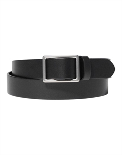 Кожаный ремень унисекс разноцветный шириной 3 см, Black Uniqlo