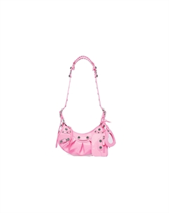 Сумка Le Cagole Xs Розовая Лаковая Balenciaga