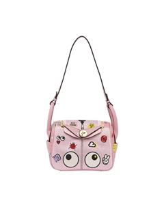 Сумка через плечо, розовый Mymo