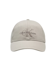 Хлопковая бейсболка унисекс, PBF-Khaki Calvin klein