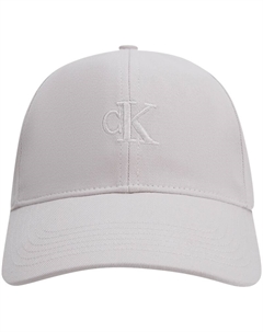 Хлопковая бейсболка унисекс лунно-белая, WGY-Moon White Calvin klein