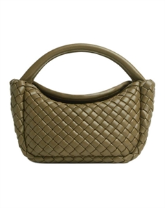 Сумка-пельмень из овчины Bottega veneta