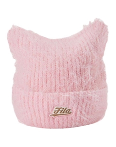 Женская разноцветная шапка из полиамида, Creamy Pink Fila