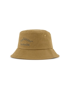 Хлопковая панама унисекс оливково-зеленая New balance