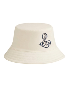 Хлопковая панама унисекс бежевый HERMES Hermès