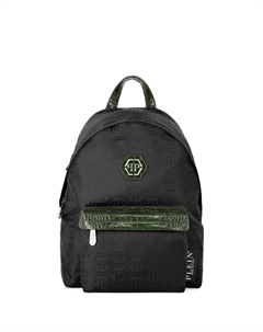 Рюкзак с монограммой, черный Philipp plein
