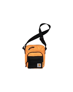 Сумка холщовая через плечо кроссбоди женская оранжевая Carhartt wip