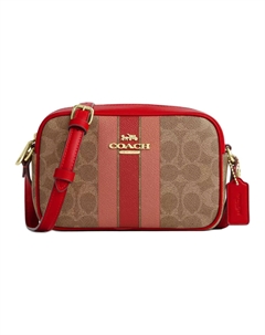 Кожаная сумка для фотоаппарата через плечо Coach