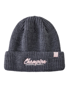 Акриловая вязаная шапка унисекс, Smoke Gray Champion