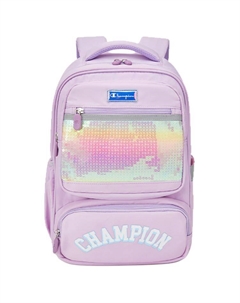 Детский рюкзак из ткани фиолетово-розовый, Purple Champion