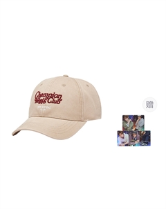 Хлопковая бейсболка унисекс, Light Bone (Includes A Free Classic Custom Flashcard) Champion