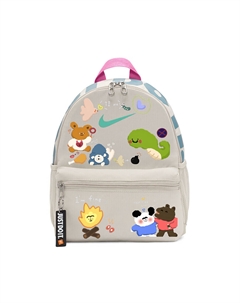 Бикио, детский рюкзак из серо-белой ткани, Campfire Gala Nike