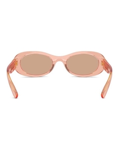 Солнцезащитные очки овальной формы Miu miu