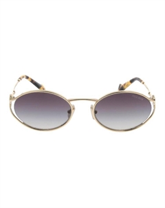 Солнцезащитные очки овальной формы Miu miu
