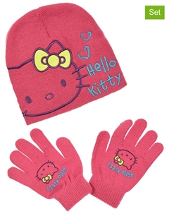 Шапка, розовый Hello kitty