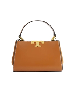 Кожаный портфель Элеанор Сумка через плечо Мини кроссбоди Женская коричневая Tory burch