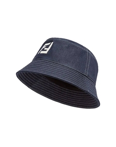 Кепка-ведро с принтом логотипа, Dark Blue Fendi