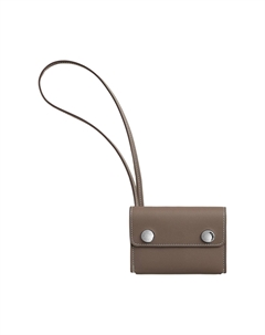 HERMES Картхолдер nap Swift из телячьей кожи женский 18 цвет ÉToupe слоновая серая Hermès