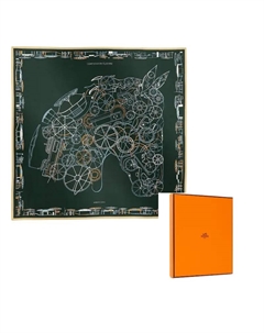 HERMES Шёлковый шарф Multicolor, Multicolor Hermès