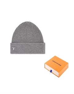 Вязаная шапка, Gray Louis vuitton