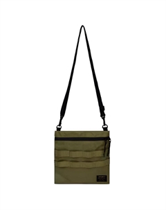 Полиамидная унисекс поясная сумка зелёная, Green Carhartt wip