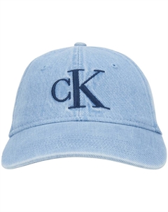 Хлопковая бейсболка унисекс винтажная синяя, VHJ-Vintage Blue Calvin klein